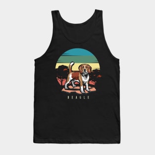 Beagle | Retro design for Dog Lovers Tank Top